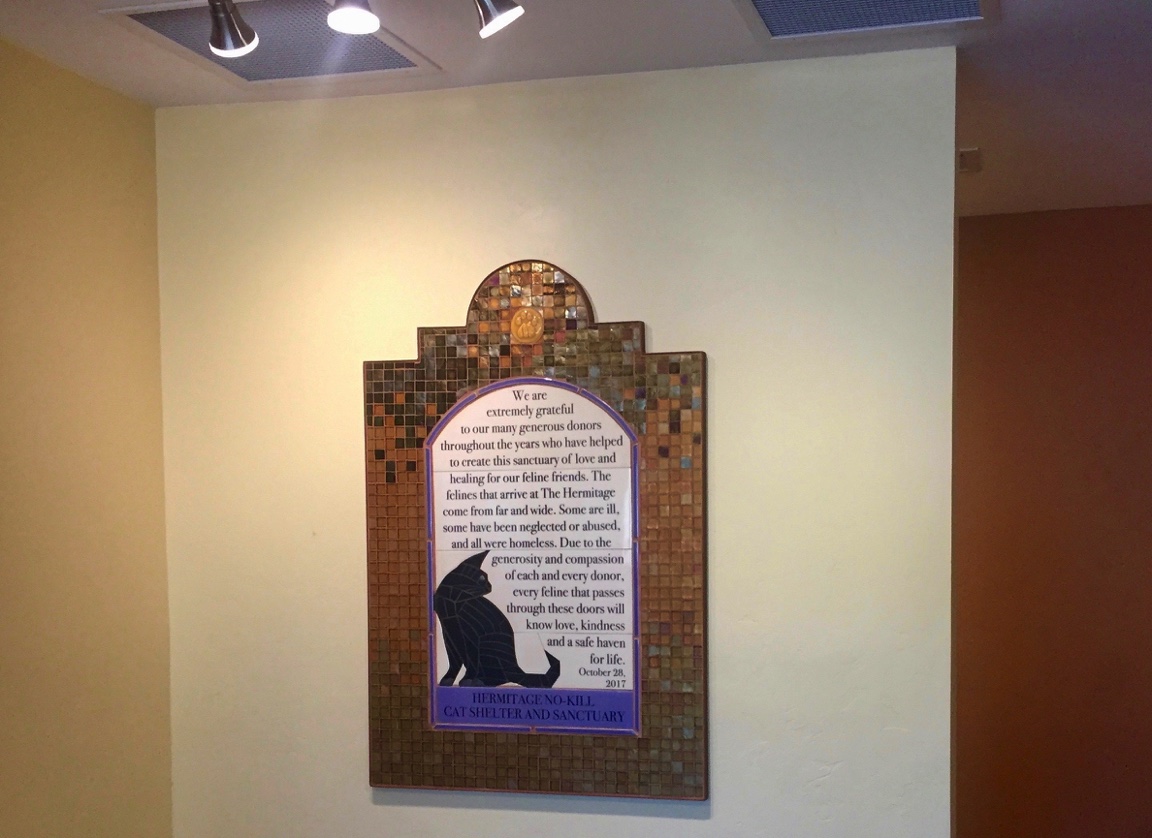 Hermitage donor wall